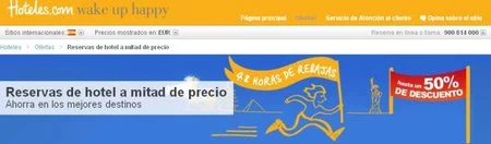 Hoteles, alojamientos a la mitad de precio por Europa