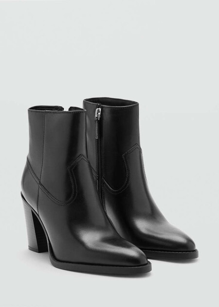 botines piel