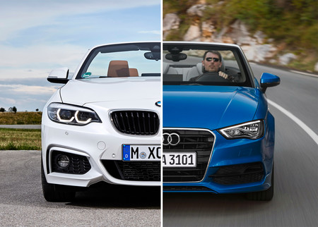 Comparativa Audi A3 Cabrio vs BMW Serie 2 Cabrio: ¿cuál es mejor para comprar?