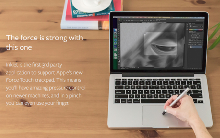 Inklet Aplicacion Force Touch