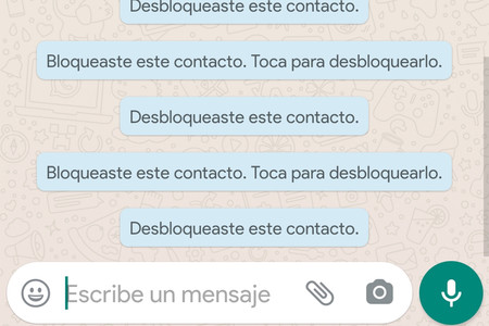 WhatsApp añade un aviso cuando bloqueas a alguien y te permite desbloquear más fácilmente