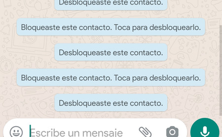 WhatsApp añade un aviso cuando bloqueas a alguien y te permite desbloquear más fácilmente