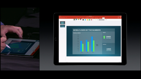 Office será compatible con el nuevo Apple Pencil del iPad Pro