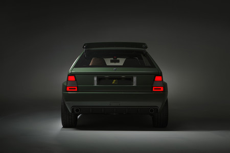Lancia Delta Futurista trasera