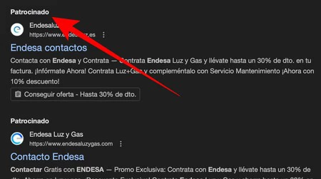 Patrocinado Google