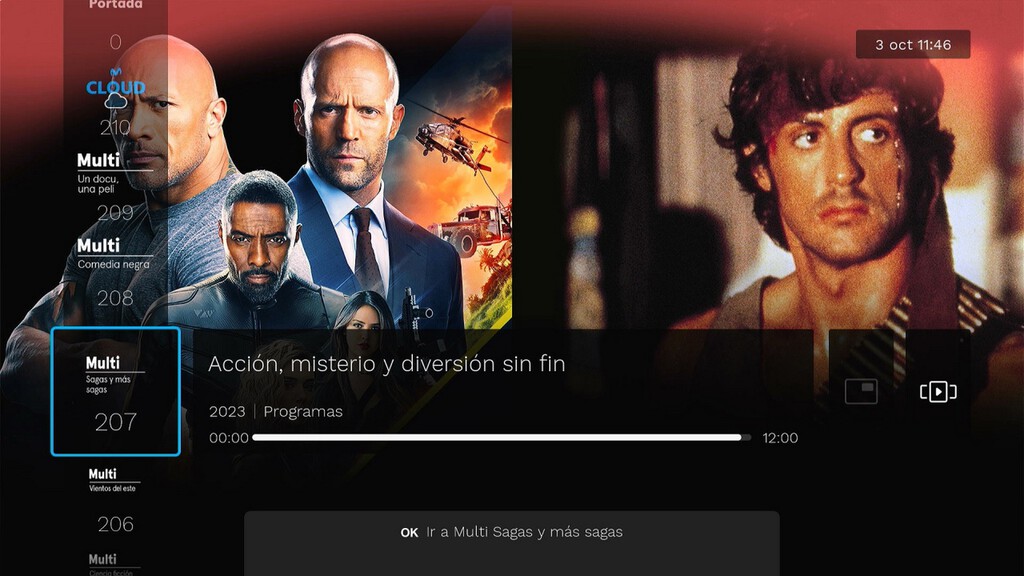 Los canales de cine de Movistar Plus+ cambian este mes de octubre: estas son las novedades 