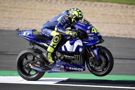 Valentino Rossi Gp Gran Bretana Motogp 2018