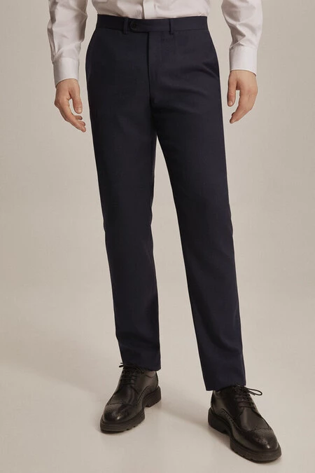 Pantalón traje estructura