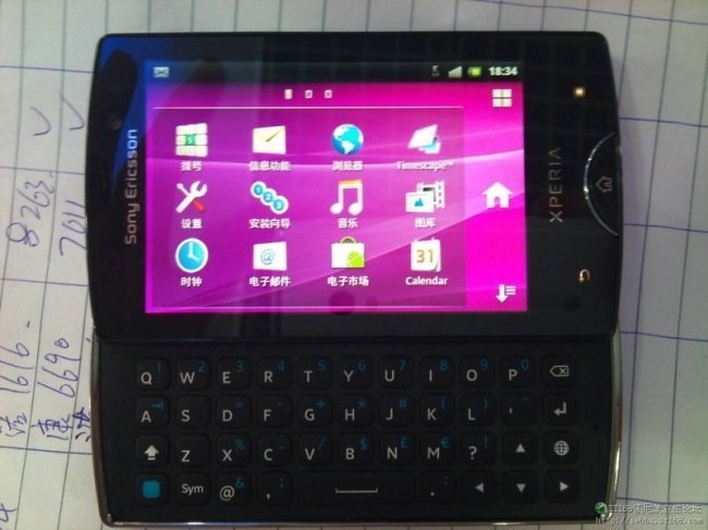 SonyEricsson Xperia Mini Pro II