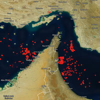 Un mapa resume a la perfección el maremoto energético provocado por Irán: el cuello de botella en el estrecho de Ormuz