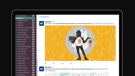 Twack organiza tu feed de Twitter como un equipo de Slack y así no te pierdes nunca los tuits de nadie