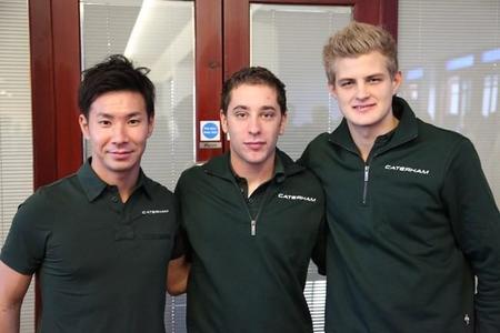 Marcus Ericsson, Kamui Kobayashi y Robin Frijns rodarán en Jerez con Caterham 