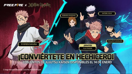 Jujutsu Kaisen Free Fire Skins