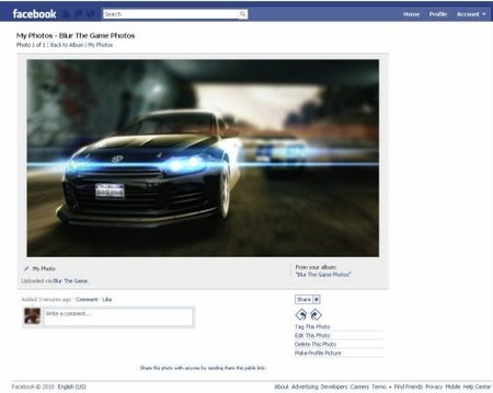 'Blur' y su integración con Facebook