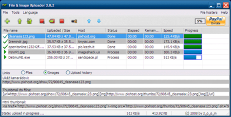 File & Image Uploader, sube ficheros a múltiples servicios
