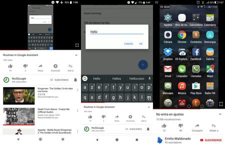 Youtube para Android ya se adapta automáticamente a los vídeos en vertical