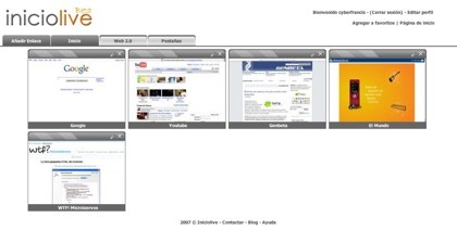 Iniciolive, el "speed dial" online