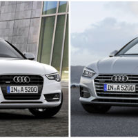 El nuevo Audi A5 Coupé frente a su predecesor: comparativa visual
