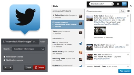 Tweetdeck se actualiza añadiendo edición de búsquedas y algunos atajos de teclado