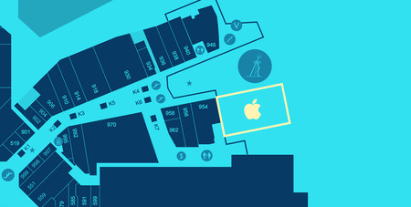 La Apple Store de Aventura, Florida, se trasladará a un gran pabellón al aire libre