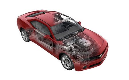 Chevrolet Camaro RS engine