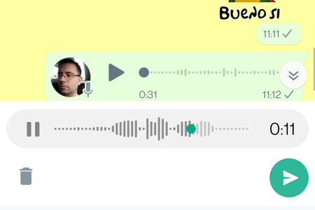 Ya puedes escuchar las notas de voz de WhatsApp antes de enviarlas sin trucos ni betas
