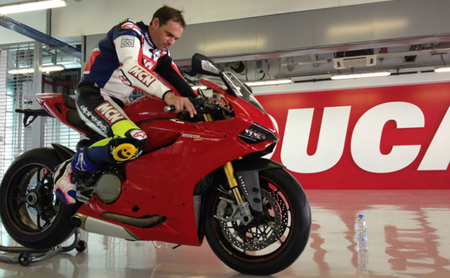 Michael Neeves con la Panigale