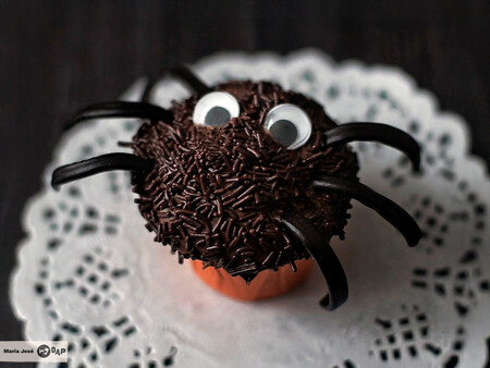 Cupcakes araña de Halloween: receta ideal para niños, fácil y deliciosamente divertida
