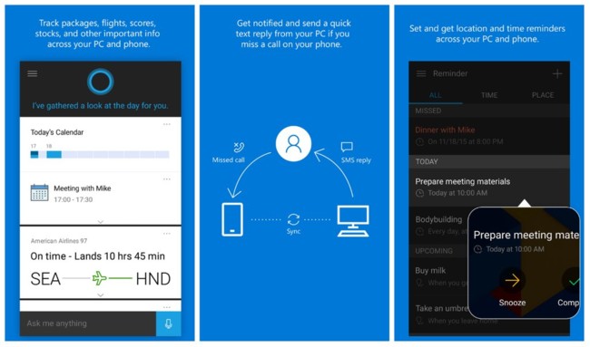 Cortana Android