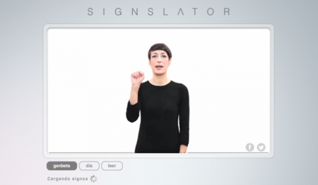 Singslator traduce del español a la lengua de signos directamente desde la web