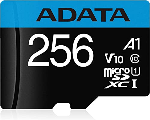ADATA 256 GB y 512 GB Tarjeta de Memoria Micro SDXC con Adaptador.