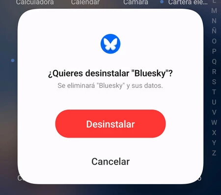 Desinstalar Aplicaciones Android