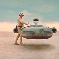 Para que tu coche flote como el de Luke Skywalker en Star Wars solo necesitas un espejo