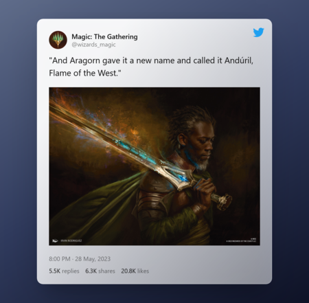 Tweet By Magic The Gathering
