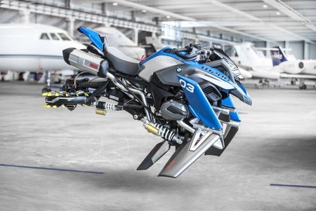 Hover Ride Design Concept, la moto que vuela es la última creación de BMW y Lego