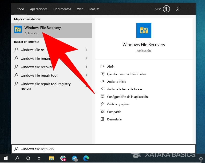 Cómo recuperar ficheros borrados en Windows con Windows File Recovery