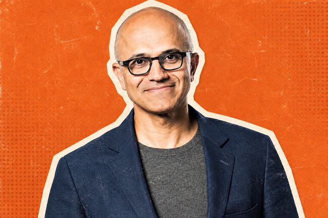 Retrato Editorial De Satya Nadella