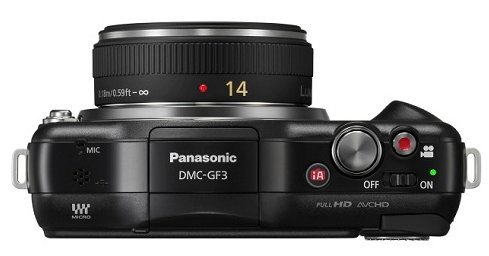 La Panasonic GF3 bate récords de miniaturización