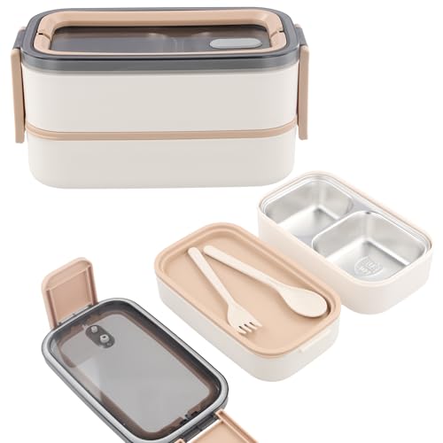 Fiambrera Bento de Acero Inoxidable