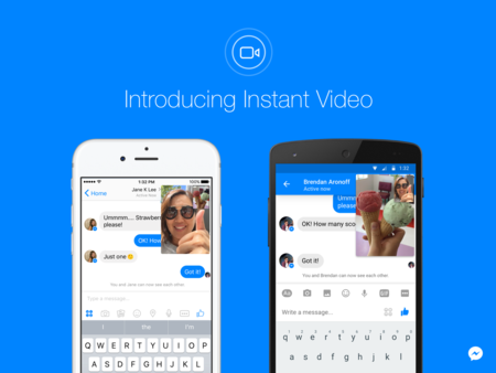 Tras Instagram, ahora es Facebook Messenger la que copia a Snapchat con sus Instant Video