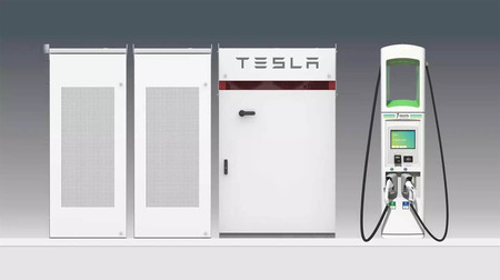 Los cargadores de Volkswagen para coches eléctricos usarán baterías Tesla en Estados Unidos