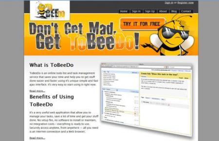 ToBeeDo, sencillo gestor de tareas para proyectos