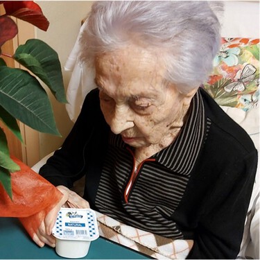 La mujer que vivió hasta los 117 años tenía un yogur favorito: ahora miles de personas buscan ese yogur