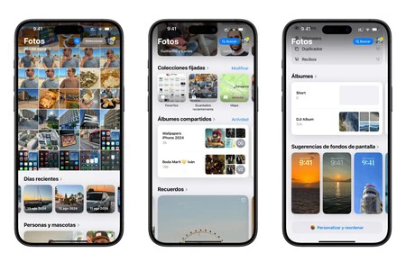 iOS 18の写真アプリ