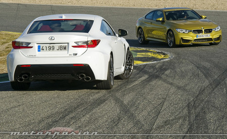 BMW M4 vs Lexus RC F Motorpasion 23 1000