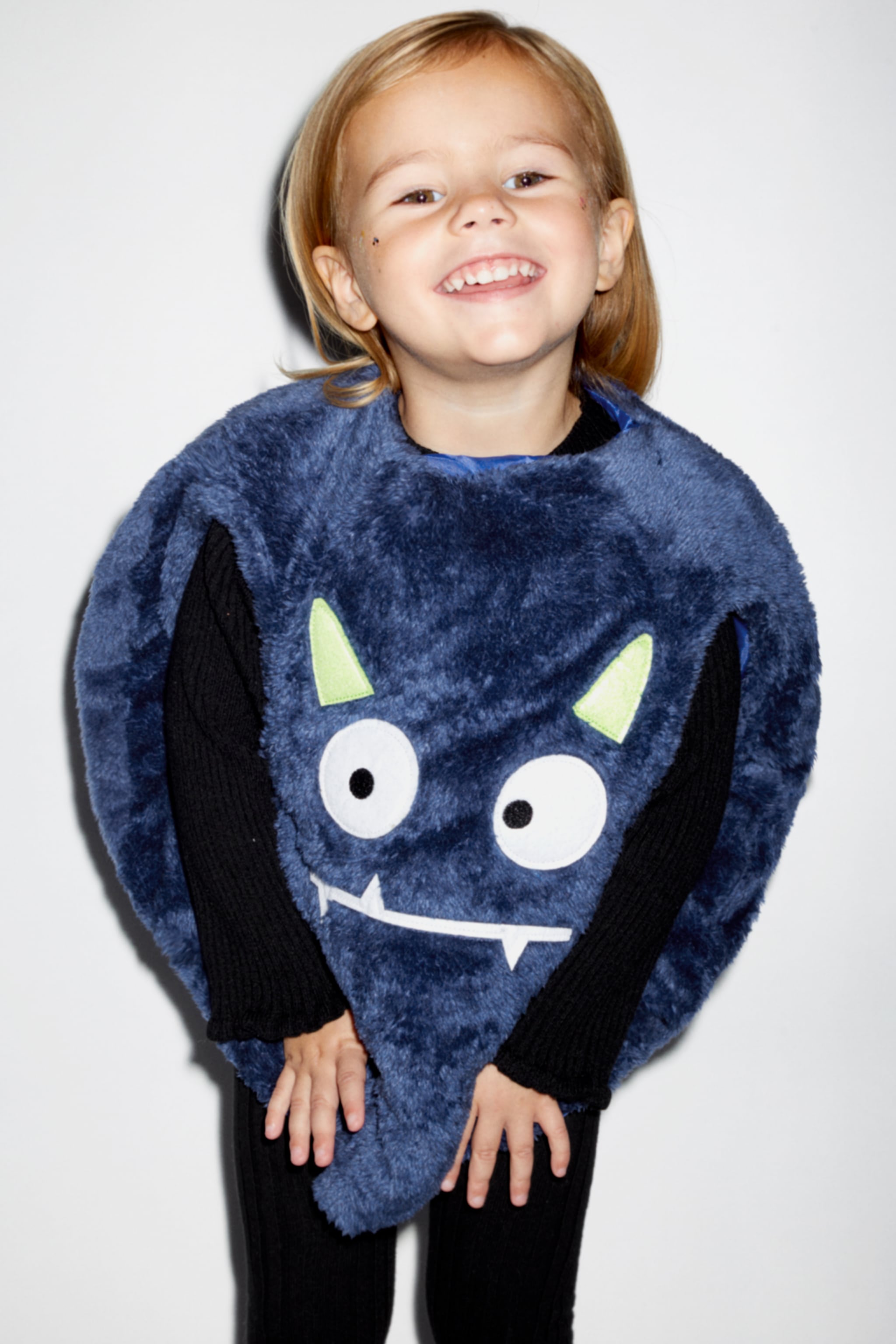 Disfraz de monstruo de tejido velvet