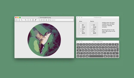 'Hummingbird' propone una nueva manera de posicionar y cambiar el tamaño de las ventanas en macOS