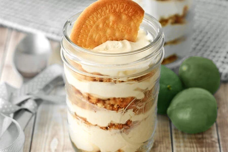 Vasitos de dulce de limón. Receta de postre