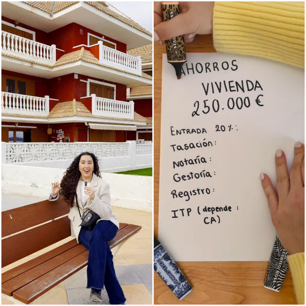 Cristina, abogada y experta en finanzas: «Estos son los ahorros que necesitas para comprar una vivienda de 250.000 euros»