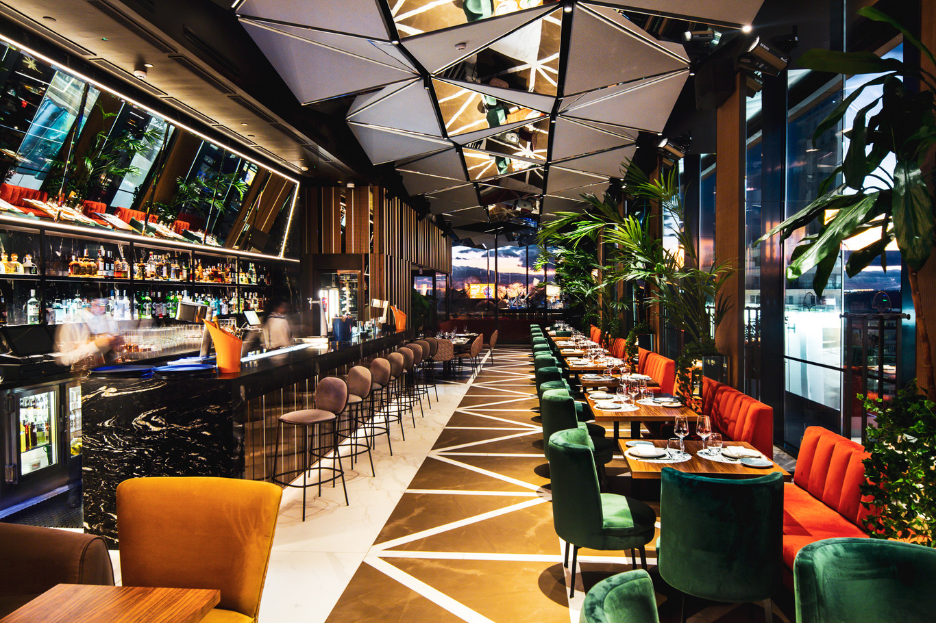 Ginkgo Restaurante & Sky Bar la terraza de moda con las mejores vistas
